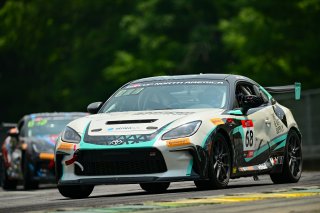 #68 Toyota GR86 of Smooge Racing, driven by Mia Lovell, Toyota Gazoo Racing GR Cup of North America SRO America, Virginia International Raceway, Alton, Virginia, June 2023
 | ©Copyright: Frederick Hardy II / SRO 2023/  

All rights reserved. No Usage Without Permission