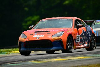 #28 Toyota GR86 of McCumbee McAleer Racing, driven by Justin Piscitelli, Toyota Gazoo Racing GR Cup of North America SRO America, Virginia International Raceway, Alton, Virginia, June 2023
 | ©Copyright: Frederick Hardy II / SRO 2023/  

All rights reserved. No Usage Without Permission