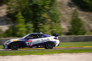 #67 Toyota GR86 of Smooge Racing, driven by Joey DaSilva, Toyota Gazoo Racing GR Cup of North America Road America, Aug. 17-20 2023 SRO
 | ©Copyright: Frederick Hardy II 2023

All rights reserved. No Usage Without Permission