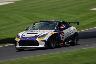 #67 Toyota GR86 of Smooge Racing, driven by Joey DaSilva, Toyota Gazoo Racing GR Cup of North America Road America, Aug. 17-20 2023 SRO
 | ©Copyright: Frederick Hardy II 2023

All rights reserved. No Usage Without Permission