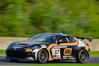 #57 Toyota GR86 of Copeland Motorsports, driven by Tyler Gonzalez, Toyota Gazoo Racing GR Cup of North America Road America, Aug. 17-20 2023 SRO
 | ©Copyright: Frederick Hardy II 2023

All rights reserved. No Usage Without Permission