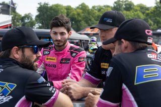 Steven Clemons, driver of the #76 BSI Racing Toyota GR86 Cup Car, during Race 9 at Road America on August 19, 2023. -Photo by Zack Cramer
 | SRO Motorsports Group