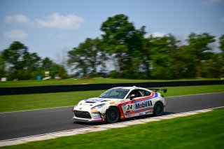 #24 Toyota GR86 of Nitro Motorsports, driven by Corey Heim, Toyota Gazoo Racing GR Cup of North America Road America, Aug. 17-20 2023 SRO
 | ©Copyright: Frederick Hardy II 2023

All rights reserved. No Usage Without Permission
