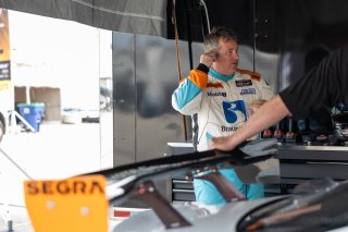 Andrew Gilleland, driver of the #80 Eagles Canyon Racing Toyota GR86 Cup Car, during Race 9 at Road America on August 18, 2023. -Photo by Zack Cramer
 | SRO Motorsports Group
