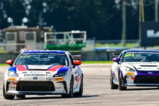 #55 Toyota GR86 of TechSport Racing, driven by Spike Kohlbecker, Toyota Gazoo Racing GR Cup of North America Florida, SRO America, Sebring, Sebring International Raceway, September 2023
 | ©Copyright: Frederick Hardy II / SRO 2023/  

All rights reserved. No Usage Without Permission