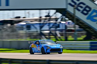 #70 Toyota GR86 of Nitro Motorsports, driven by Toni Breidinger, Toyota Gazoo Racing GR Cup of North AmericaFlorida, SRO America, Sebring, Sebring International Raceway, September 2023
 | ©Copyright: Frederick Hardy II / SRO 2023/  

All rights reserved. No Usage Without Permission