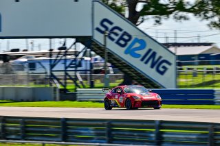 #30 Toyota GR86 of Zotz Racing, driven by Alex Garcia, Toyota Gazoo Racing GR Cup of North America Florida, SRO America, Sebring, Sebring International Raceway, September 2023
 | ©Copyright: Frederick Hardy II / SRO 2023/  

All rights reserved. No Usage Without Permission