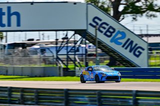 #70 Toyota GR86 of Nitro Motorsports, driven by Toni Breidinger, Toyota Gazoo Racing GR Cup of North America Florida, SRO America, Sebring, Sebring International Raceway, September 2023
 | ©Copyright: Frederick Hardy II / SRO 2023/  

All rights reserved. No Usage Without Permission