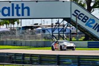 #46 Toyota GR86 of Lucas Racing, driven by Lucas Weisenberg, Toyota Gazoo Racing GR Cup of North America Florida, SRO America, Sebring, Sebring International Raceway, September 2023
 | ©Copyright: Frederick Hardy II / SRO 2023/  

All rights reserved. No Usage Without Permission
