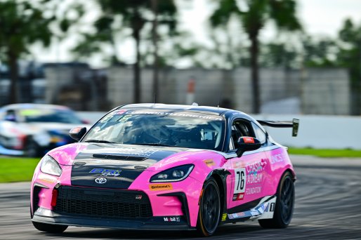 #76 Toyota GR86 of BSI Racing, driven by Steven Clemons, Toyota Gazoo Racing GR Cup of North America Florida, SRO America, Sebring, Sebring International Raceway, September 2023
 | ©Copyright: Frederick Hardy II / SRO 2023/  

All rights reserved. No Usage Without Permission