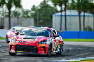 #30 Toyota GR86 of Zotz Racing, driven by Alex Garcia, Toyota Gazoo Racing GR Cup of North America Florida, SRO America, Sebring, Sebring International Raceway, September 2023
 | ©Copyright: Frederick Hardy II / SRO 2023/  

All rights reserved. No Usage Without Permission