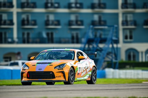 #11 Toyota GR86 of RVA Graphics Motorsports by Speed Syndicate, driven by Jack Woodfin, Toyota Gazoo Racing GR Cup of North America Florida, SRO America, Sebring, Sebring International Raceway, September 2023
 | ©Copyright: Frederick Hardy II / SRO 2023/  

All rights reserved. No Usage Without Permission
