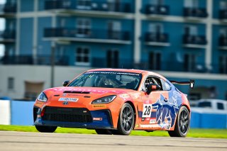 #28 Toyota GR86 of McCumbee McAleer Racing, driven by Justin Piscitelli, Toyota Gazoo Racing GR Cup of North America Florida, SRO America, Sebring, Sebring International Raceway, September 2023
 | ©Copyright: Frederick Hardy II / SRO 2023/  

All rights reserved. No Usage Without Permission