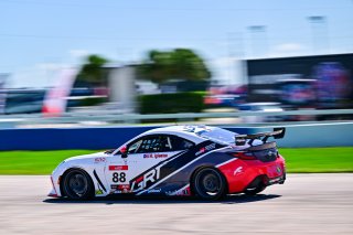 #88 Toyota GR86 of VGRT, driven by Ruben Iglesias Jr., Toyota Gazoo Racing GR Cup of North America Florida, SRO America, Sebring, Sebring International Raceway, September 2023
 | ©Copyright: Frederick Hardy II / SRO 2023/  

All rights reserved. No Usage Without Permission