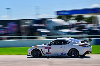 #10 Toyota GR86 of BSI Racing, driven by Jordan Segrini, Toyota Gazoo Racing GR Cup of North America Florida, SRO America, Sebring, Sebring International Raceway, September 2023
 | ©Copyright: Frederick Hardy II / SRO 2023/  

All rights reserved. No Usage Without Permission