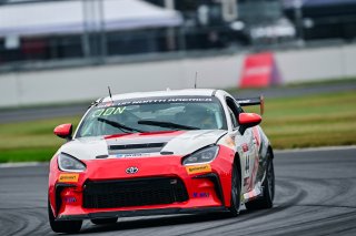 #44 Toyota GR86 of PJM / VGRT, driven by Derek Jones, Toyota Gazoo Racing GR Cup of North America Indiana, Indianapolis, Indianapolis Motor Speedway, Oct. 2023, SRO America
 | ©Copyright: Frederick Hardy II / SRO 2023/  

All rights reserved. No Usage Without Permission