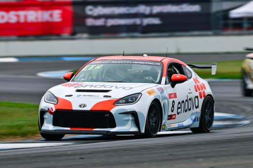 #8 Toyota GR86 of Smooge Racing, driven by Will Robusto, Toyota Gazoo Racing GR Cup of North America Indiana, Indianapolis, Indianapolis Motor Speedway, Oct. 2023, SRO America
 | ©Copyright: Frederick Hardy II / SRO 2023/  

All rights reserved. No Usage Without Permission