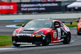 #23 Toyota GR86 of Tommy McCarthy Racing, driven by Tommy McCarthy, Toyota Gazoo Racing GR Cup of North America Indiana, Indianapolis, Indianapolis Motor Speedway, Oct. 2023, SRO America
 | ©Copyright: Frederick Hardy II / SRO 2023/  

All rights reserved. No Usage Without Permission