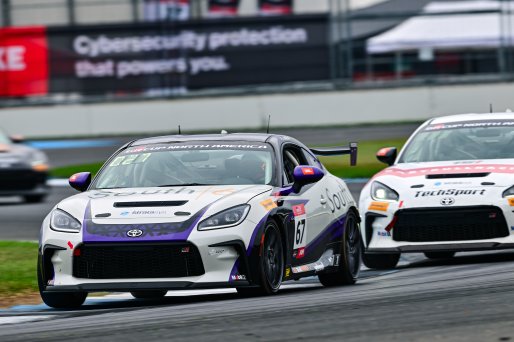 #67 Toyota GR86 of Smooge Racing, driven by Joey DaSilva, Toyota Gazoo Racing GR Cup of North America Indiana, Indianapolis, Indianapolis Motor Speedway, Oct. 2023, SRO America
 | ©Copyright: Frederick Hardy II / SRO 2023/  

All rights reserved. No Usage Without Permission