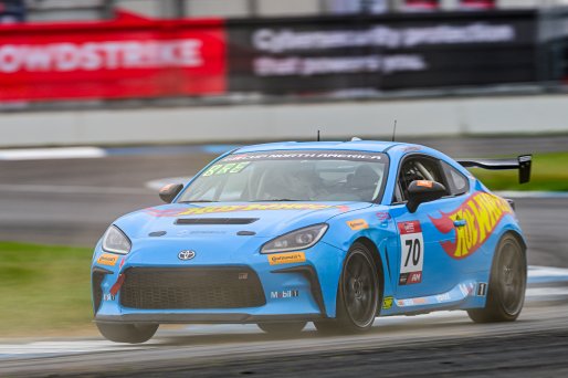 #70 Toyota GR86 of Nitro Motorsports, driven by Toni Breidinger, Toyota Gazoo Racing GR Cup of North America Indiana, Indianapolis, Indianapolis Motor Speedway, Oct. 2023, SRO America
 | ©Copyright: Frederick Hardy II / SRO 2023/  

All rights reserved. No Usage Without Permission
