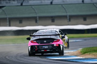 #76 Toyota GR86 of BSI Racing, driven by Steven Clemons, Toyota Gazoo Racing GR Cup of North America Indiana, Indianapolis, Indianapolis Motor Speedway, Oct. 2023, SRO America
 | ©Copyright: Frederick Hardy II / SRO 2023/  

All rights reserved. No Usage Without Permission