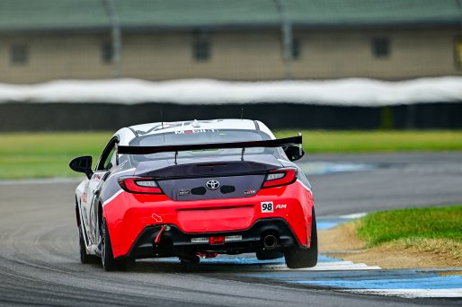 #98 Toyota GR86 of VGRT, driven by Canaan O'Connell, Toyota Gazoo Racing GR Cup of North America Indiana, Indianapolis, Indianapolis Motor Speedway, Oct. 2023, SRO America
 | ©Copyright: Frederick Hardy II / SRO 2023/  

All rights reserved. No Usage Without Permission