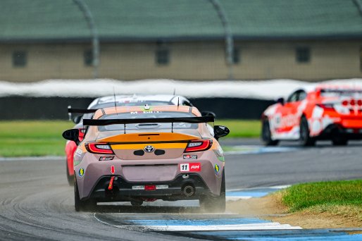#11 Toyota GR86 of RVA Graphics Motorsports by Speed Syndicate, driven by Jack Woodfin, Toyota Gazoo Racing GR Cup of North America Indiana, Indianapolis, Indianapolis Motor Speedway, Oct. 2023, SRO America
 | ©Copyright: Frederick Hardy II / SRO 2023/  

All rights reserved. No Usage Without Permission