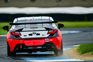 #80 Toyota GR86 of Nitro Motorsports, driven by Tyler Wettengel, Toyota Gazoo Racing GR Cup of North America Indiana, Indianapolis, Indianapolis Motor Speedway, Oct. 2023, SRO America
 | ©Copyright: Frederick Hardy II / SRO 2023/  

All rights reserved. No Usage Without Permission