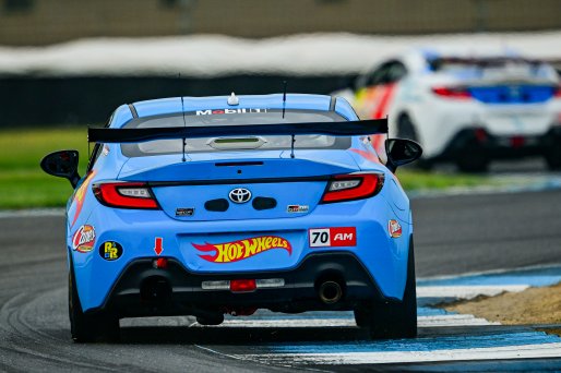#70 Toyota GR86 of Nitro Motorsports, driven by Toni Breidinger, Toyota Gazoo Racing GR Cup of North America Indiana, Indianapolis, Indianapolis Motor Speedway, Oct. 2023, SRO America
 | ©Copyright: Frederick Hardy II / SRO 2023/  

All rights reserved. No Usage Without Permission
