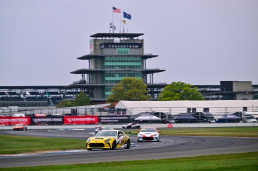 #37 Toyota GR86 of Precision Racing LA, driven by Spencer Schmidt, Toyota Gazoo Racing GR Cup of North America Indiana, Indianapolis, Indianapolis Motor Speedway, Oct. 2023, SRO America
 | ©Copyright: Frederick Hardy II / SRO 2023/  

All rights reserved. No Usage Without Permission