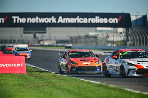#28 Toyota GR86 of McCumbee McAleer Racing, driven by Justin Piscitelli, Toyota Gazoo Racing GR Cup of North America Indiana, Indianapolis, Indianapolis Motor Speedway, Oct. 2023, SRO America
 | ©Copyright: Frederick Hardy II / SRO 2023/  

All rights reserved. No Usage Without Permission