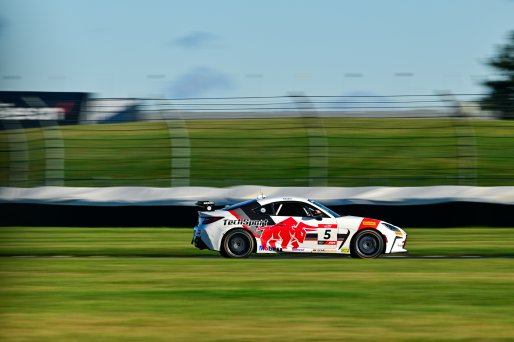 #5 Toyota GR86 of TechSport, driven by Gresham Wagner, Toyota Gazoo Racing GR Cup of North America Indiana, Indianapolis, Indianapolis Motor Speedway, Oct. 2023, SRO America
 | ©Copyright: Frederick Hardy II / SRO 2023/  

All rights reserved. No Usage Without Permission