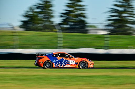 #27 Toyota GR86 of McCumbee McAleer Racing, driven by Lev Uretsky, Toyota Gazoo Racing GR Cup of North America, Indiana, Indianapolis, Indianapolis Motor Speedway, Oct. 2023, SRO America
 | ©Copyright: Frederick Hardy II / SRO 2023/  

All rights reserved. No Usage Without Permission
