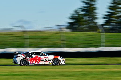 #5 Toyota GR86 of TechSport, driven by Gresham Wagner, Toyota Gazoo Racing GR Cup of North America Indiana, Indianapolis, Indianapolis Motor Speedway, Oct. 2023, SRO America
 | ©Copyright: Frederick Hardy II / SRO 2023/  

All rights reserved. No Usage Without Permission