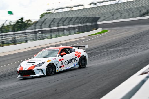 #8 Toyota GR86 of Smooge Racing, driven by Will Robusto, Toyota Gazoo Racing GR Cup of North America Indiana, Indianapolis, Indianapolis Motor Speedway, Oct. 2023, SRO America
 | ©Copyright: Frederick Hardy II / SRO 2023/  

All rights reserved. No Usage Without Permission