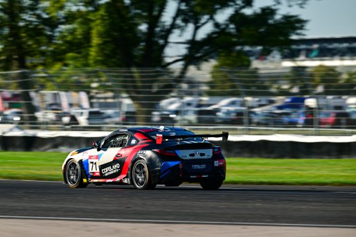#71 Toyota GR86 of Copeland Motorsports, driven by Paul Bocuse, Toyota Gazoo Racing GR Cup of North America, Indiana, Indianapolis, Indianapolis Motor Speedway, Oct. 2023, SRO America
 | ©Copyright: Frederick Hardy II / SRO 2023/  

All rights reserved. No Usage Without Permission