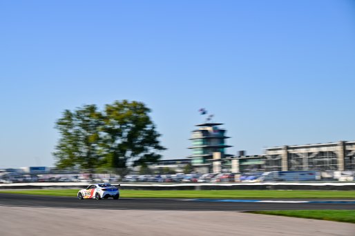 #46 Toyota GR86 of Lucas Racing, driven by Lucas Weisenberg, Toyota Gazoo Racing GR Cup of North America Indiana, Indianapolis, Indianapolis Motor Speedway, Oct. 2023, SRO America
 | ©Copyright: Frederick Hardy II / SRO 2023/  

All rights reserved. No Usage Without Permission