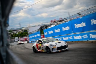 #46 Toyota GR86 of Lucas Racing, driven by Lucas Weisenberg, Toyota Gazoo Racing GR Cup of North America Music City Grand Prix, Aug. 4-6 2023 GT America SRO
 | ©Copyright: Frederick Hardy II 2023

All rights reserved. No Usage Without Permission