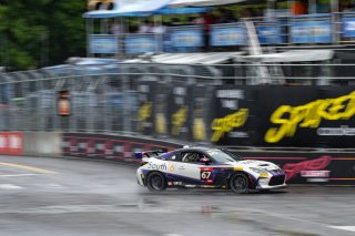 #67 Toyota GR86 of Smooge Racing, driven by Joey DaSilva, Toyota Gazoo Racing GR Cup of North America Music City Grand Prix, Aug. 4-6 2023 GT America SRO
 | ©Copyright: Frederick Hardy II 2023

All rights reserved. No Usage Without Permission