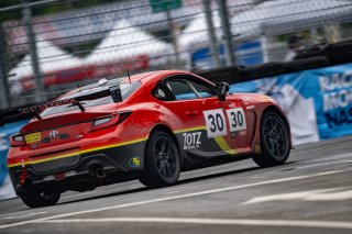 #30 Toyota GR86 of Zotz Racing, driven by Alex Garcia, Toyota Gazoo Racing GR Cup of North America Music City Grand Prix, Aug. 4-6 2023 GT America SRO
 | ©Copyright: Frederick Hardy II 2023

All rights reserved. No Usage Without Permission