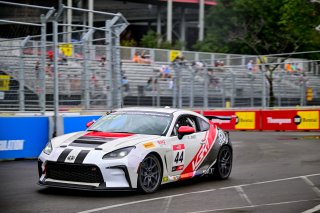 #44 Toyota GR86 of PJM / VGRT, driven by Derek Jones, Toyota Gazoo Racing GR Cup of North America Music City Grand Prix, Aug. 4-6 2023 GT America SRO
 | ©Copyright: Frederick Hardy II 2023

All rights reserved. No Usage Without Permission