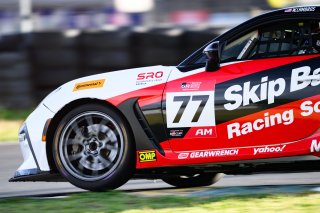#77 Toyota GR86 of William Lambros, Skip Barber Racing, Toyota GR Cup North America, SRO America, &nbsp;Sonoma Raceway, Sonoma, CA, April 2024
 | Fred Hardy | www.FredHardyPhoto.com for SRO America &copy;2024