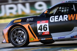 #46 Toyota GR86 of Lucas Weisenberg, Lucas Racing, Toyota GR Cup North America, SRO America, &nbsp;Sonoma Raceway, Sonoma, CA, April 2024
 | Fred Hardy | www.FredHardyPhoto.com for SRO America &copy;2024
