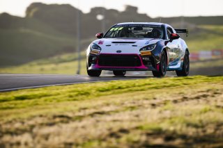 #14 Toyota GR86 of Alex Garcia, Skip Barber Racing, Toyota GR Cup North America, SRO America, &nbsp;Sonoma Raceway, Sonoma, CA, April 2024
 | Fred Hardy | www.FredHardyPhoto.com for SRO America &copy;2024