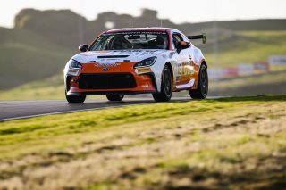 #13 Toyota GR86 of Westin Workman, Copeland Motorsports, Toyota GR Cup North America, SRO America, &nbsp;Sonoma Raceway, Sonoma, CA, April 2024
 | Fred Hardy | www.FredHardyPhoto.com for SRO America &copy;2024