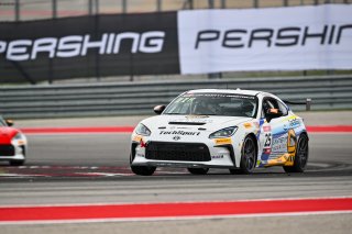 #25 Toyota GR86 of Alfonso Diaz, TechSport Racing, Toyota GR Cup North America, SRO America,  Circuit of the Americas, Austin, TX, May 17-19, 2024
 | Fred Hardy | www.FredHardyPhoto.com for SRO America ©2024