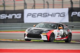 #88 Toyota GR86 of Henry Drury, Precision Racing LA w/ PT Autosport, Toyota GR Cup North America, SRO America, &nbsp;Circuit of the Americas, Austin, TX, May 17-19, 2024
 | Fred Hardy | www.FredHardyPhoto.com for SRO America &copy;2024