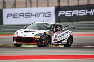 #61 Toyota GR86 of James Klimas, Skip Barber Racing, Toyota GR Cup North America, SRO America, &nbsp;Circuit of the Americas, Austin, TX, May 17-19, 2024
 | Fred Hardy | www.FredHardyPhoto.com for SRO America &copy;2024