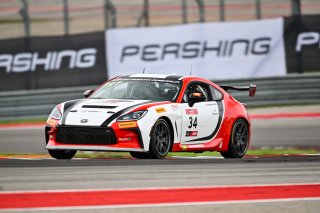 #34 Toyota GR86 of Braydon Arthur, JMF Motorsports, Toyota GR Cup North America, SRO America,  Circuit of the Americas, Austin, TX, May 17-19, 2024
 | Fred Hardy | www.FredHardyPhoto.com for SRO America ©2024