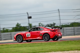 #22 Toyota GR86 of Devin Anderson, TechSport Racing, Toyota GR Cup North America, SRO America,  Circuit of the Americas, Austin, TX, May 17-19, 2024
 | Fred Hardy | www.FredHardyPhoto.com for SRO America ©2024